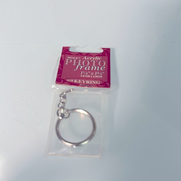 Mini picture frame keyring - Picture 1 of 2